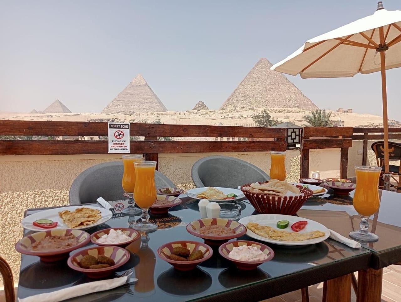 Отель Pyramids Era View Kafrat al Jabal Экстерьер фото