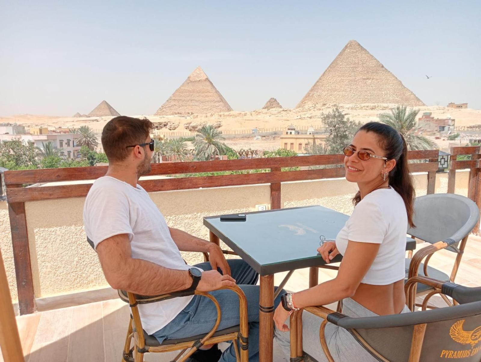 Отель Pyramids Era View Kafrat al Jabal Экстерьер фото